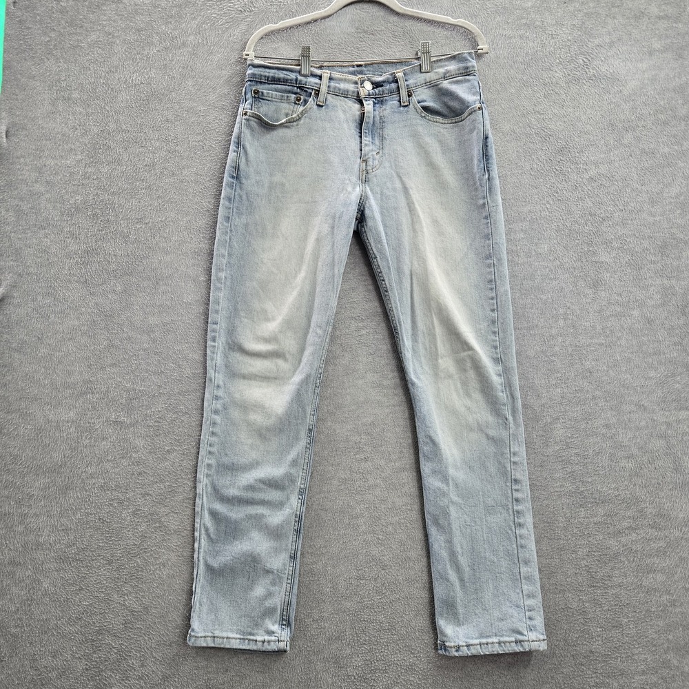 Levi's 511  Men Jeans 31X30 Blue Straight Slim Logo Cotton Elastane‎